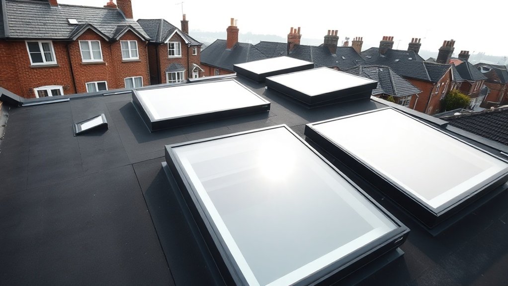 Flat Roof Skylights Acton